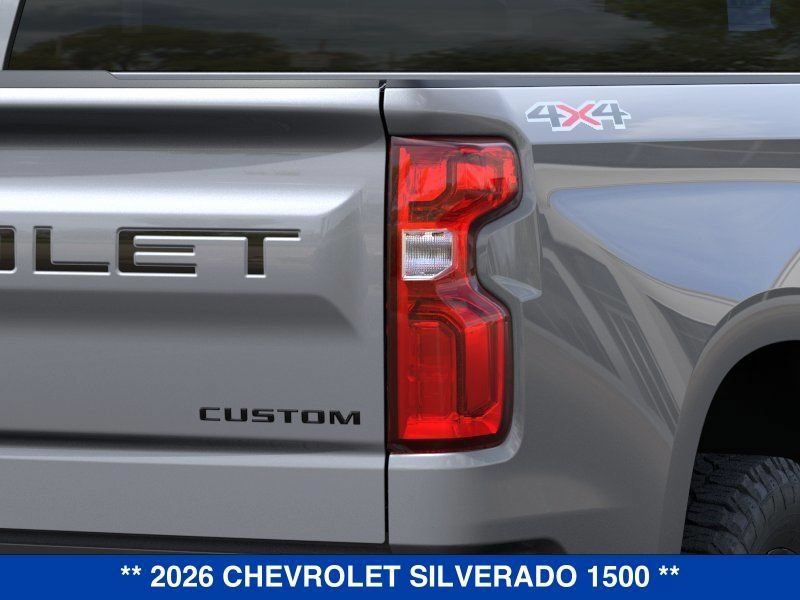 New 2026 Chevrolet Silverado 1500 Custom w/ Turbomax Blackout Package AWD/4WD image 12