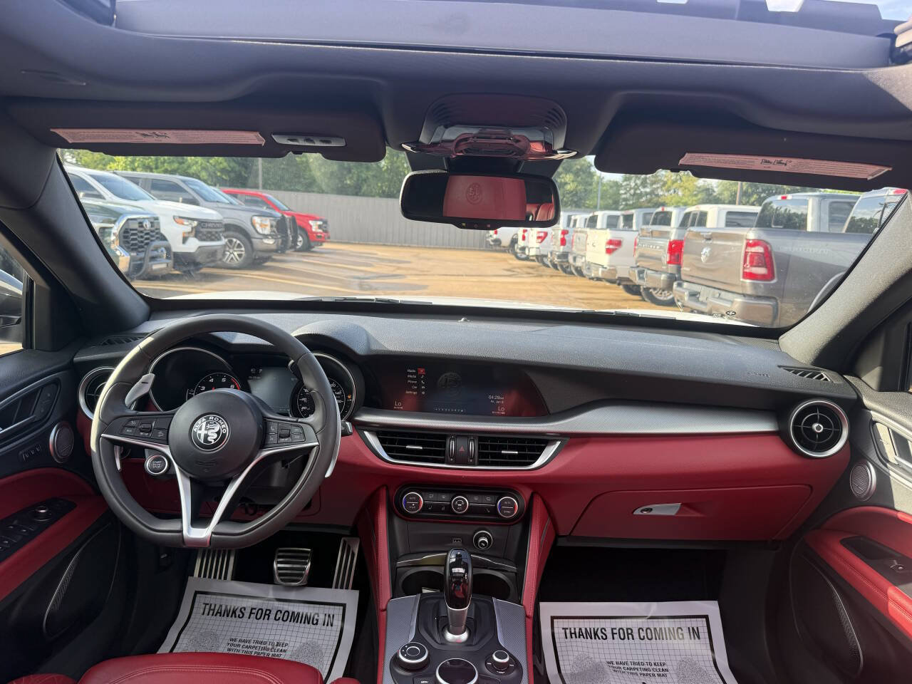 Used 2019 Alfa Romeo Stelvio Ti Sport w/ Quick Order Package 22S Sport AWD/4WD image 17