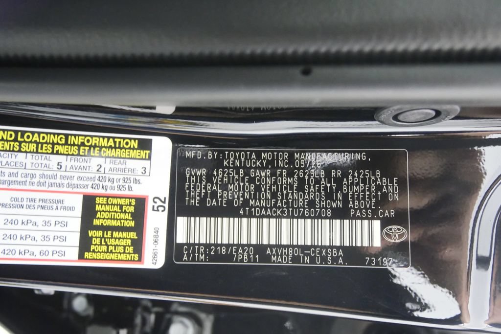 Used 2026 Toyota Camry SE w/ Multimedia Upgrade Package FWD image 28