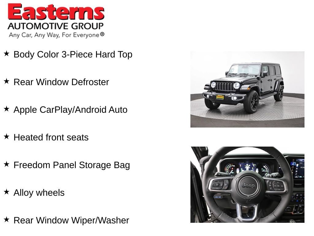 Used 2025 Jeep Wrangler Unlimited Sahara AWD/4WD image 11