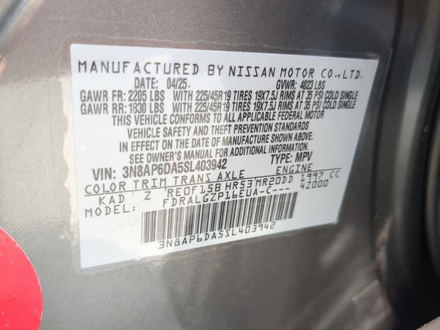 Certified 2025 Nissan Kicks SR FWD image 36