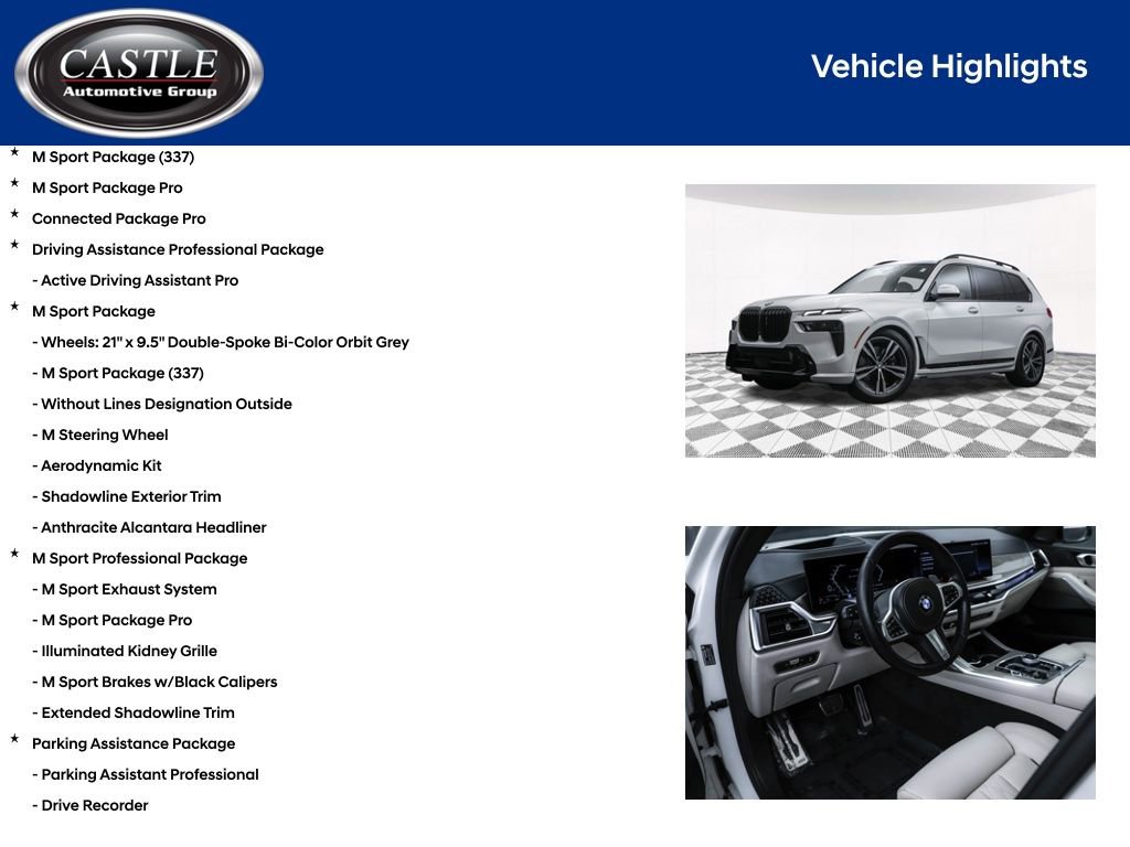 Used 2023 BMW X7 xDrive40i w/ M Sport Package image 4