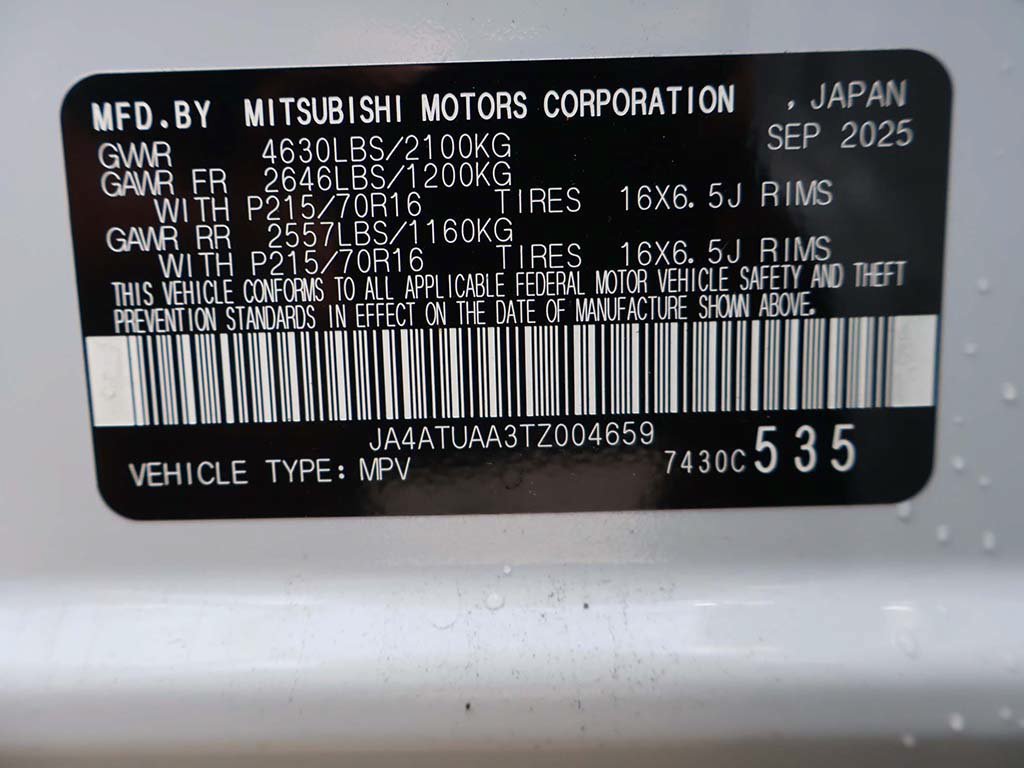 New 2026 Mitsubishi Eclipse Cross ES AWD/4WD image 42
