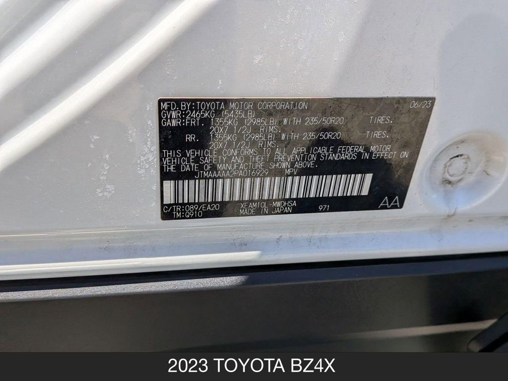 Used 2023 Toyota bZ4X FWD image 26