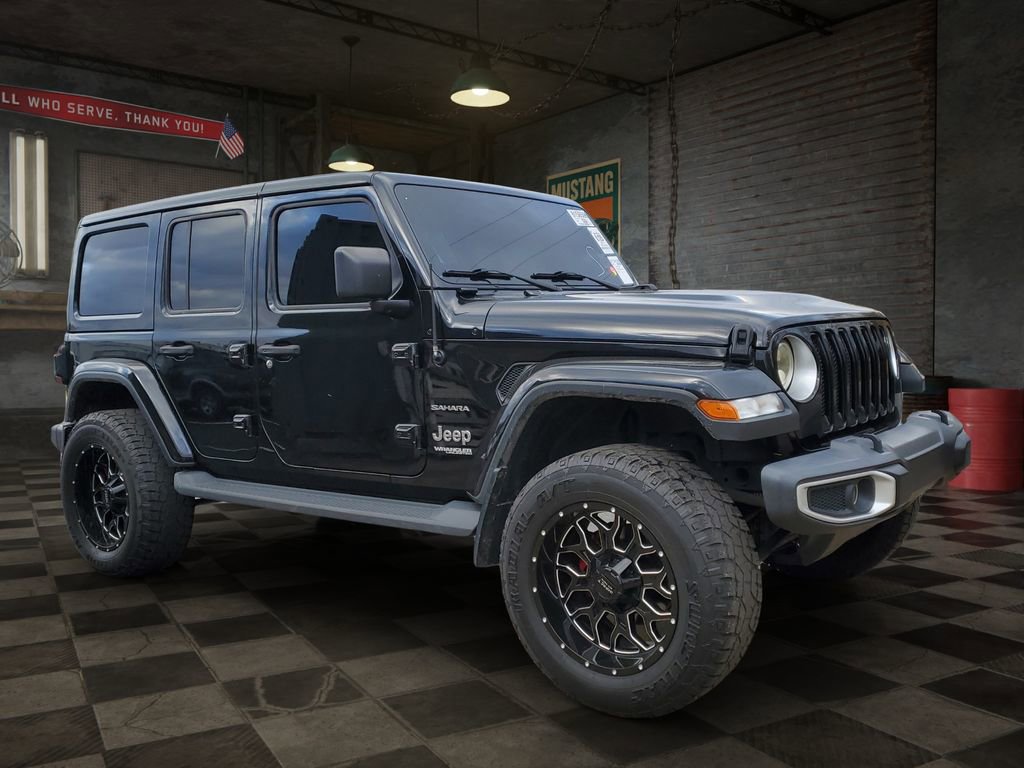 Used 2021 Jeep Wrangler Unlimited Sahara image 2