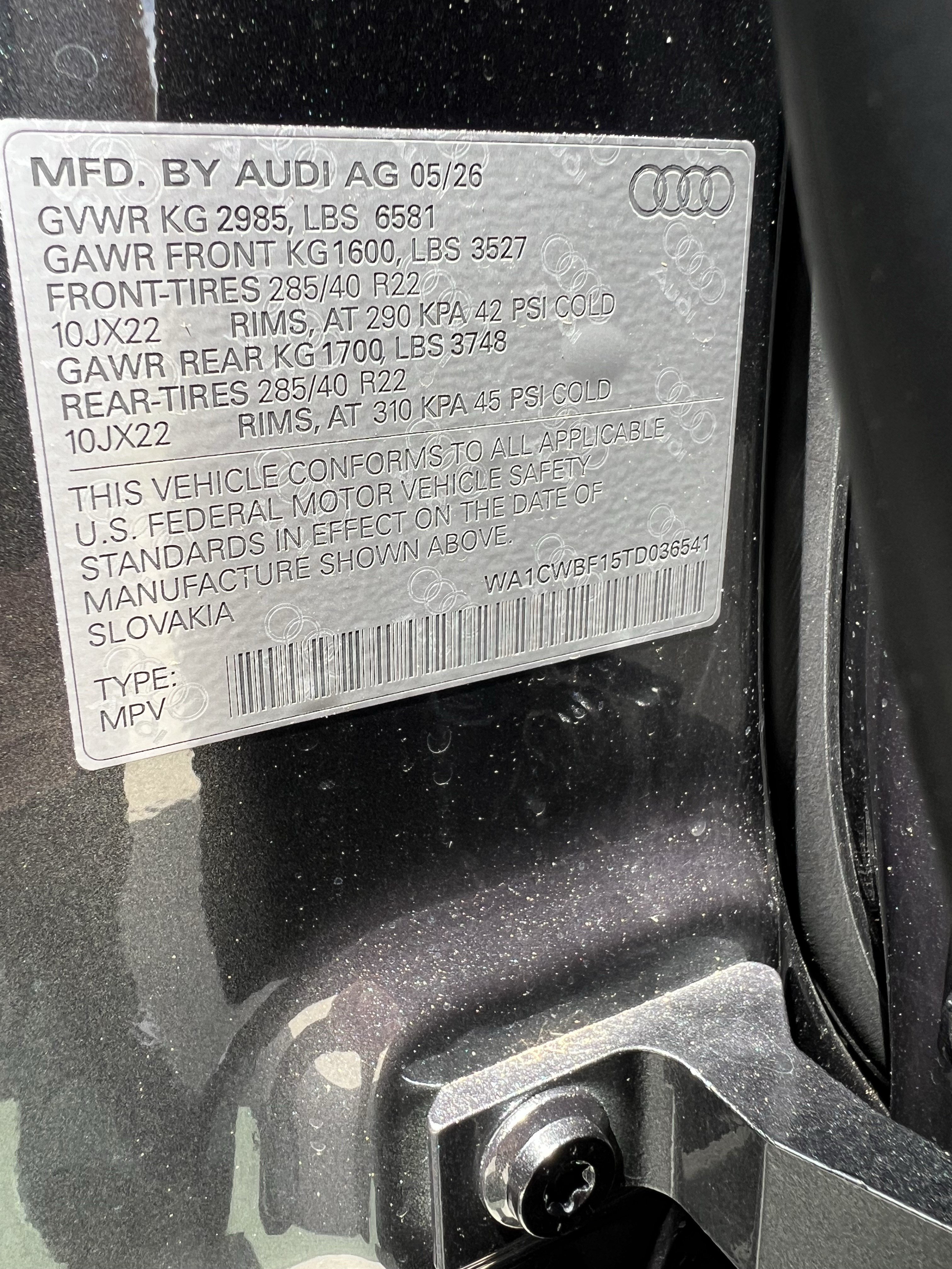 New 2026 Audi SQ8 Prestige AWD/4WD image 37