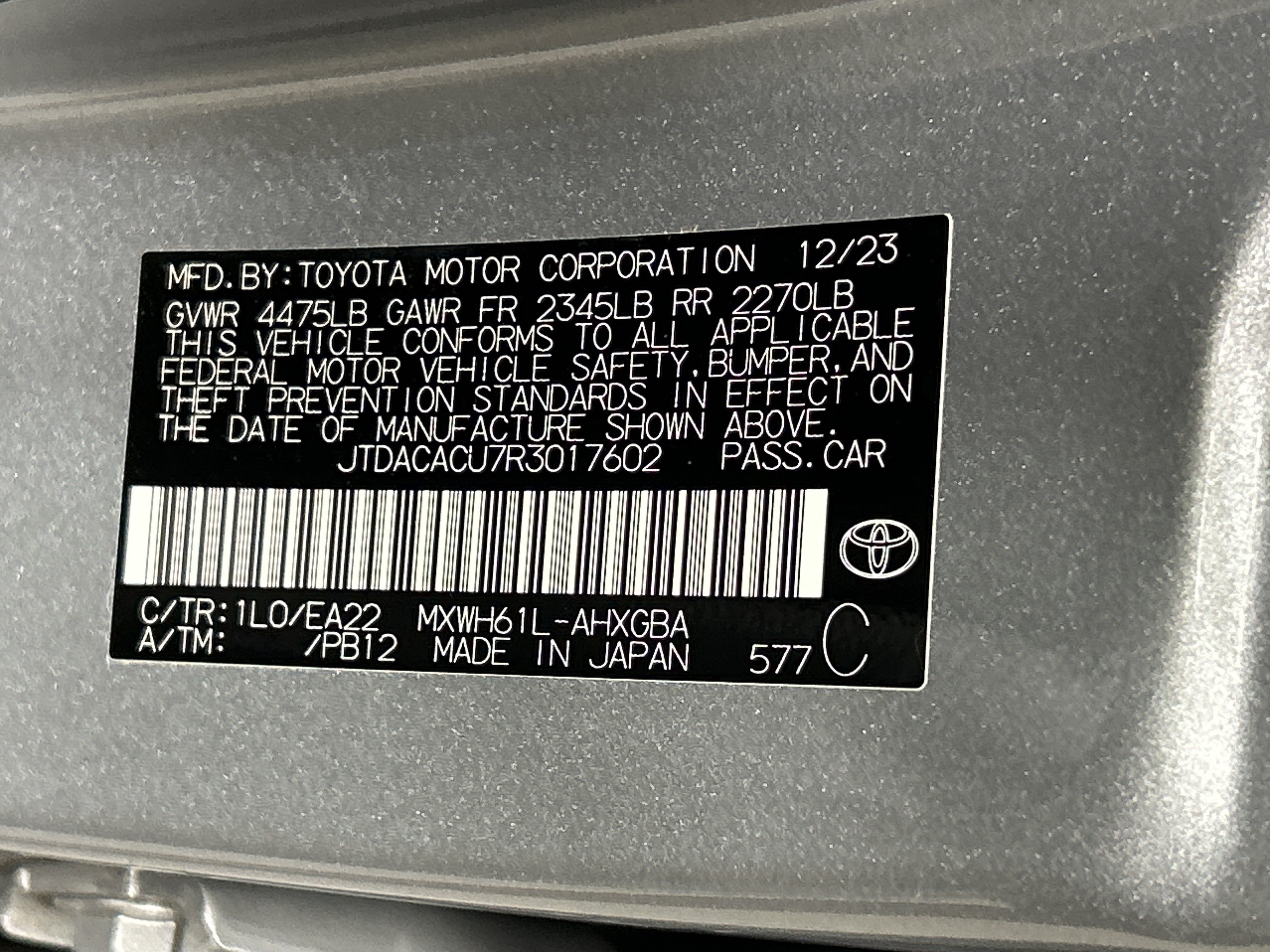 Used 2024 Toyota Prius Prime FWD image 33