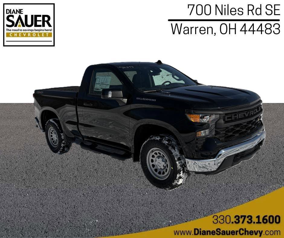 New 2026 Chevrolet Silverado 1500 W/T w/ WT Safety Package AWD/4WD image 1