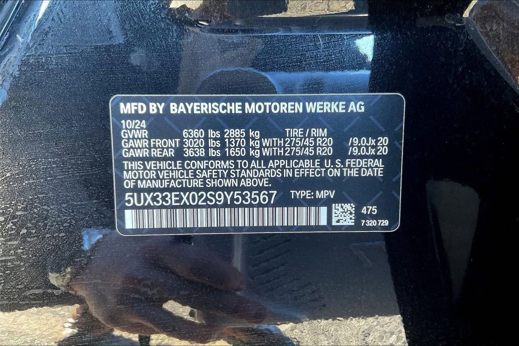 Used 2025 BMW X6 xDrive40i w/ Climate Comfort Package image 18