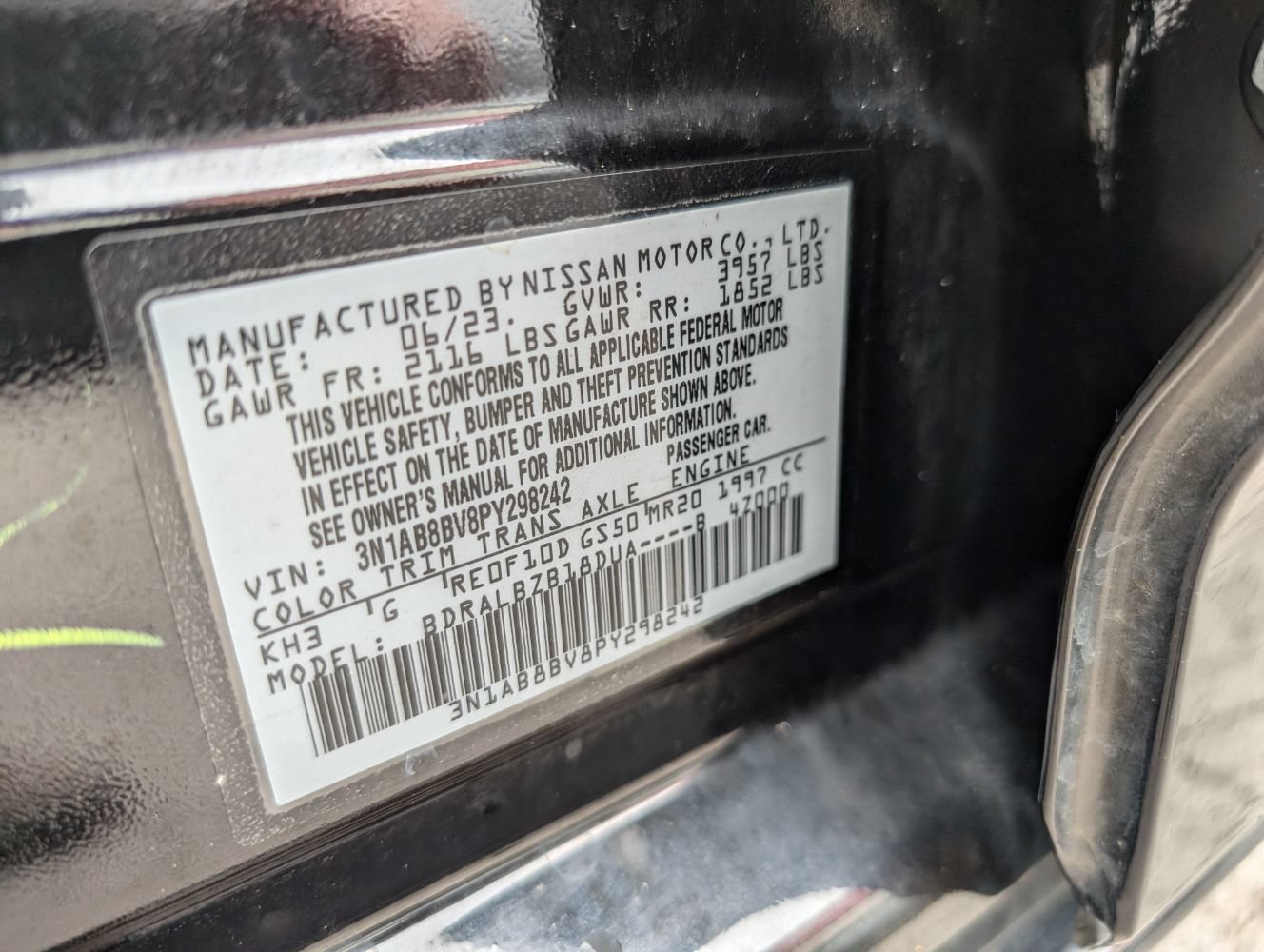 Used 2023 Nissan Sentra S FWD image 23