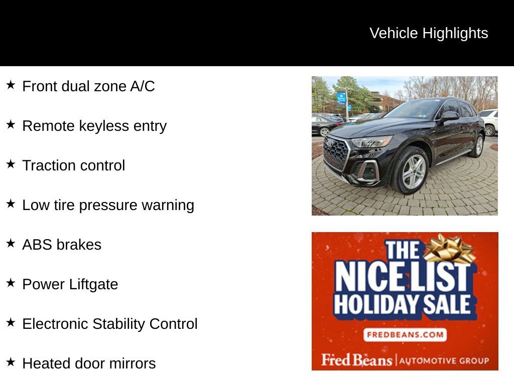 Used 2023 Audi Q5 e Premium Plus w/ Premium Plus Package image 3