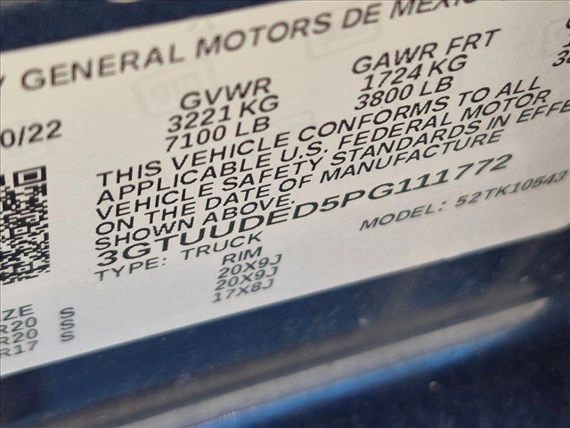 Used 2023 GMC Sierra 1500 SLT w/ SLT Convenience Package AWD/4WD image 15