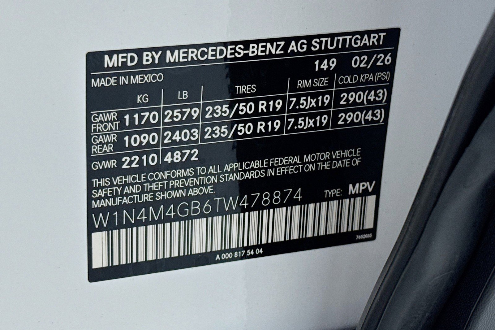 New 2026 Mercedes-Benz GLB 250 image 24