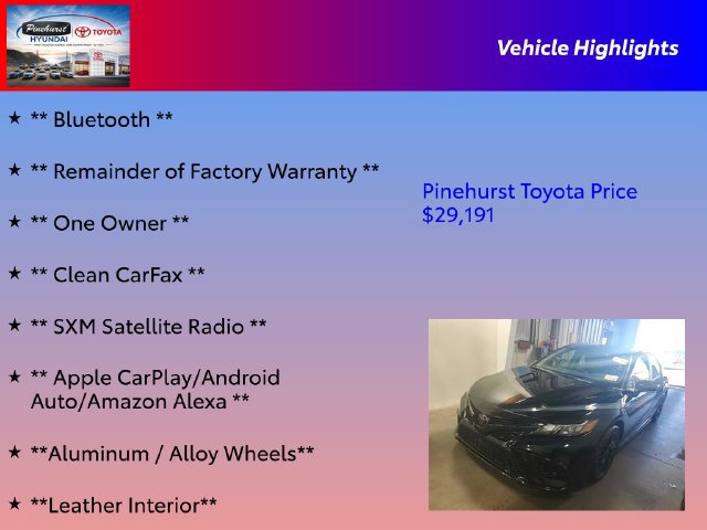 Used 2024 Toyota Camry SE w/ Convenience Package FWD image 16