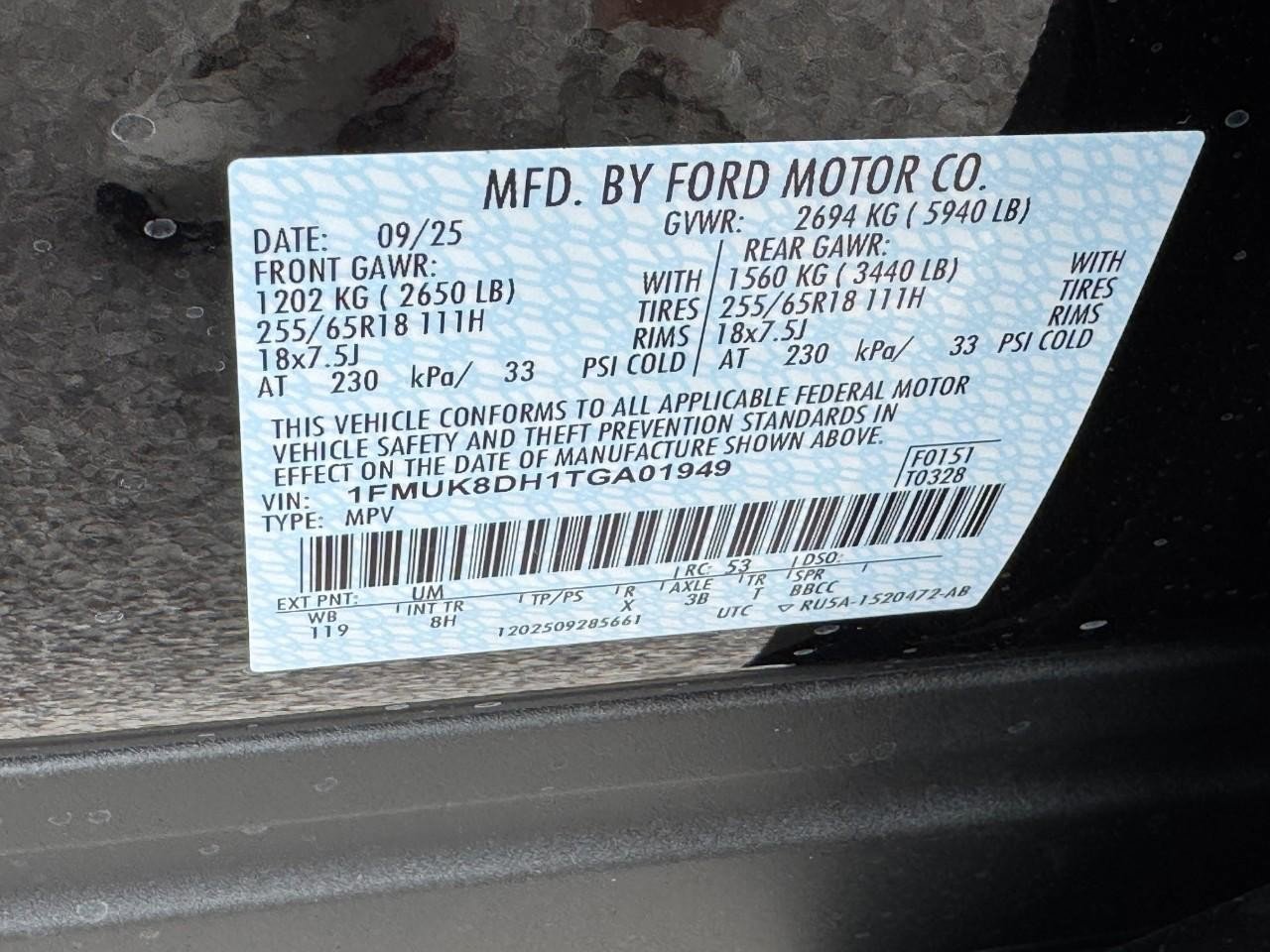 New 2026 Ford Explorer Active AWD/4WD image 20