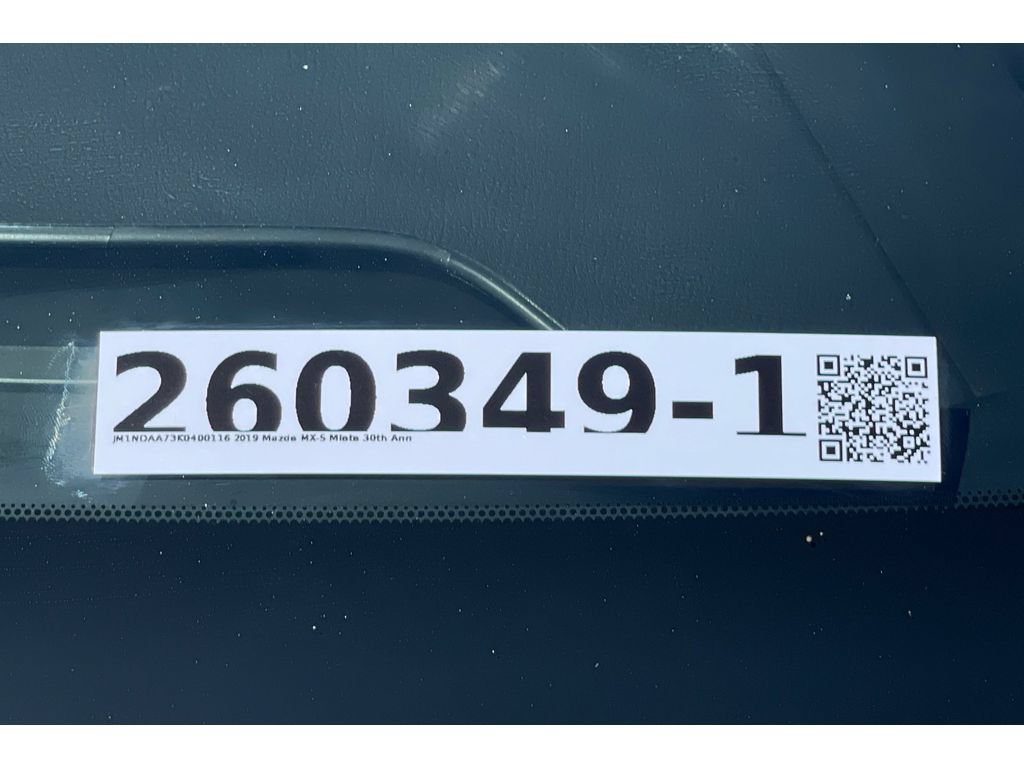 Used 2019 MAZDA MX-5 Miata 30th Anniversary RWD image 52