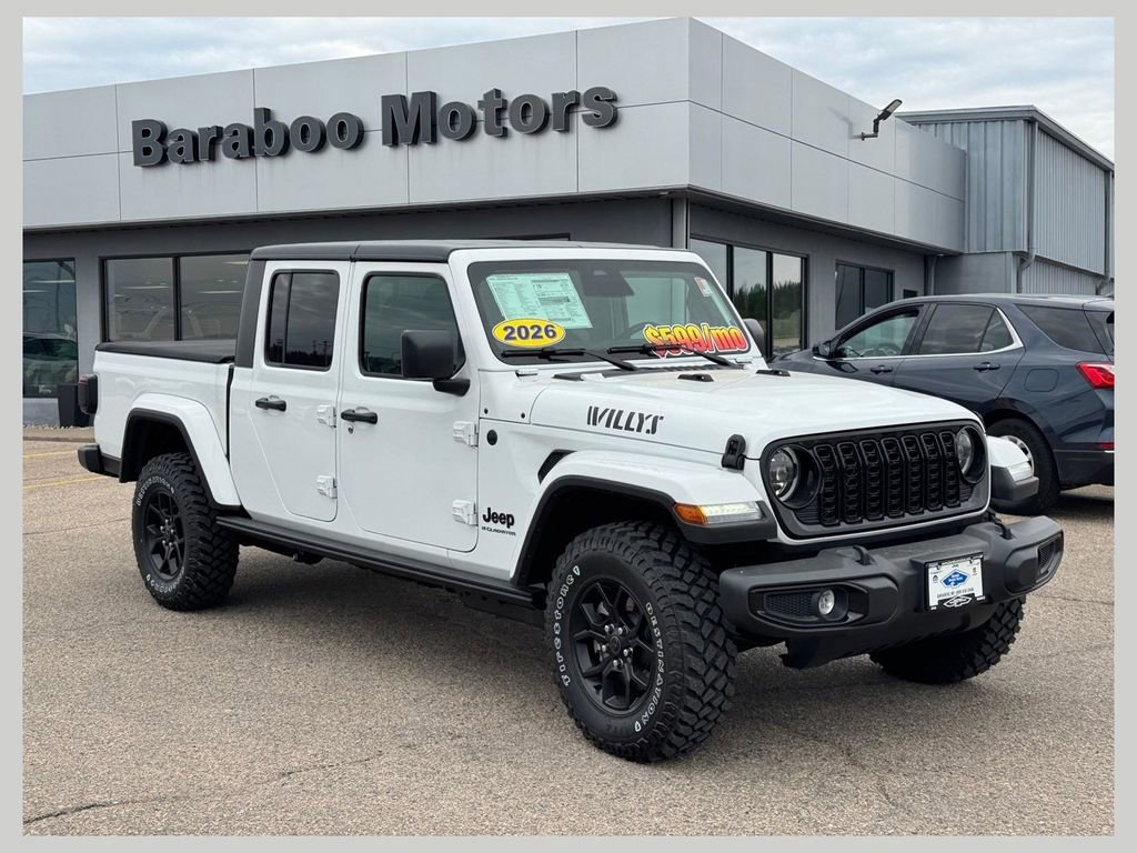 New 2026 Jeep Gladiator Willys AWD/4WD image 1
