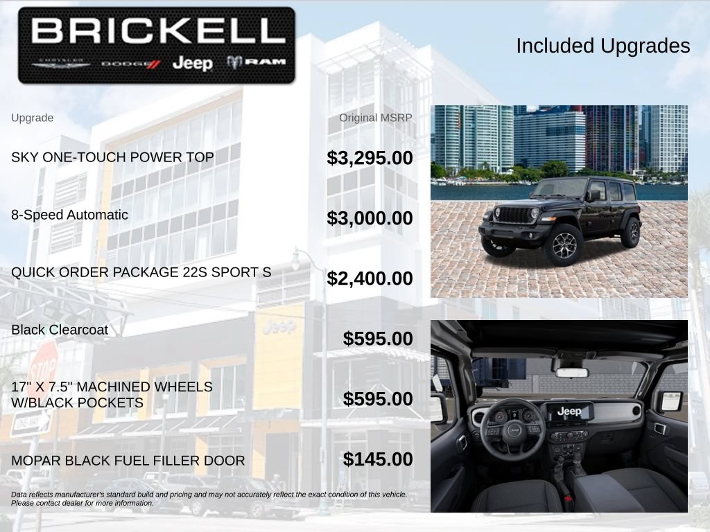 New 2026 Jeep Wrangler Unlimited Sport AWD/4WD image 5
