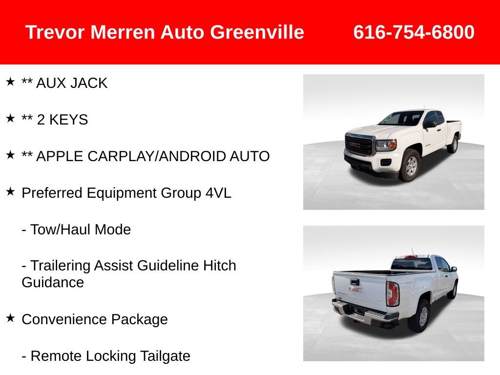 Used 2020 GMC Canyon 4x4 Extended Cab w/ Convenience Package image 13