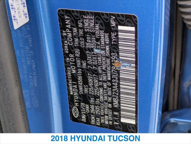Used 2018 Hyundai Tucson SE w/ Cargo Package FWD image 26