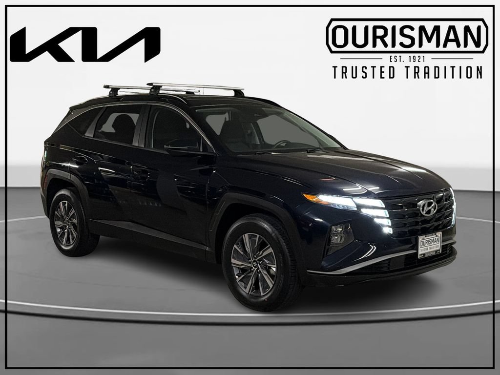 Used 2022 Hyundai Tucson Blue AWD/4WD image 1