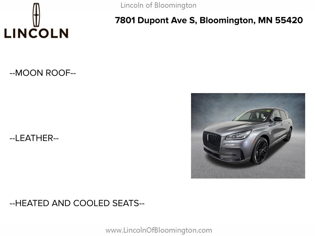 Used 2023 Lincoln Corsair AWD w/ Equipment Group 101A image 6