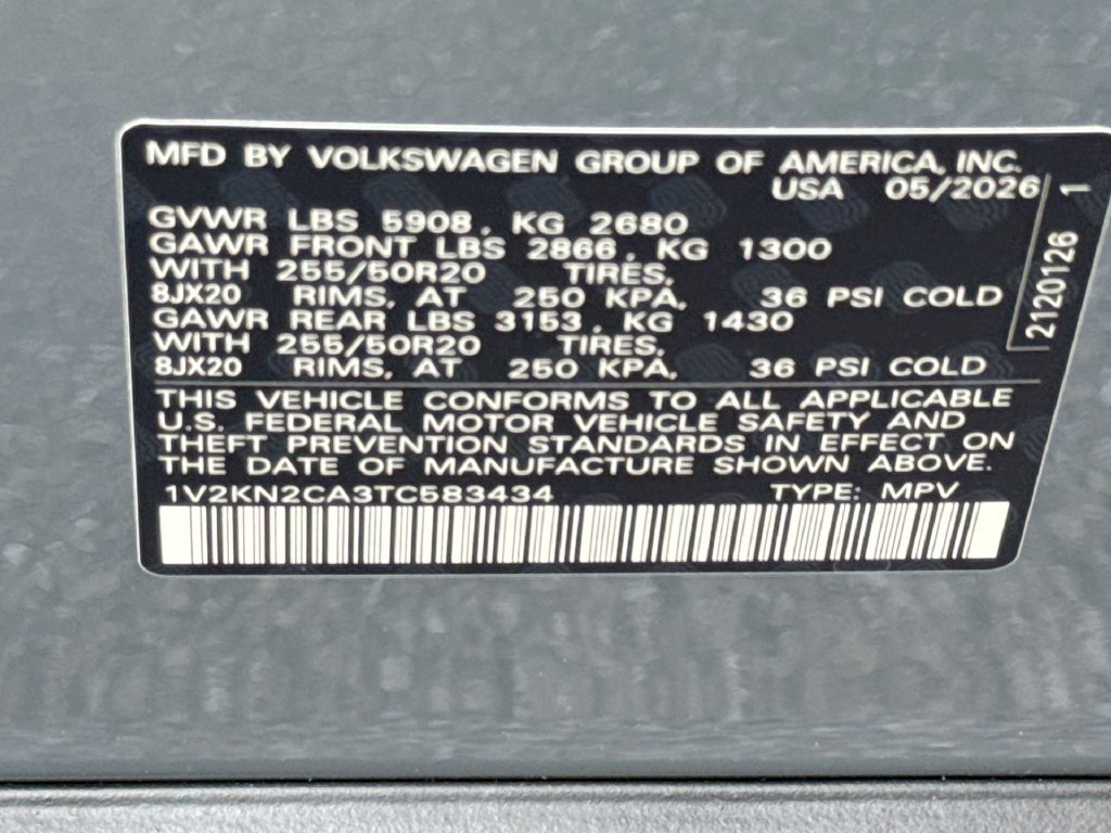 New 2026 Volkswagen Atlas SE AWD/4WD image 30