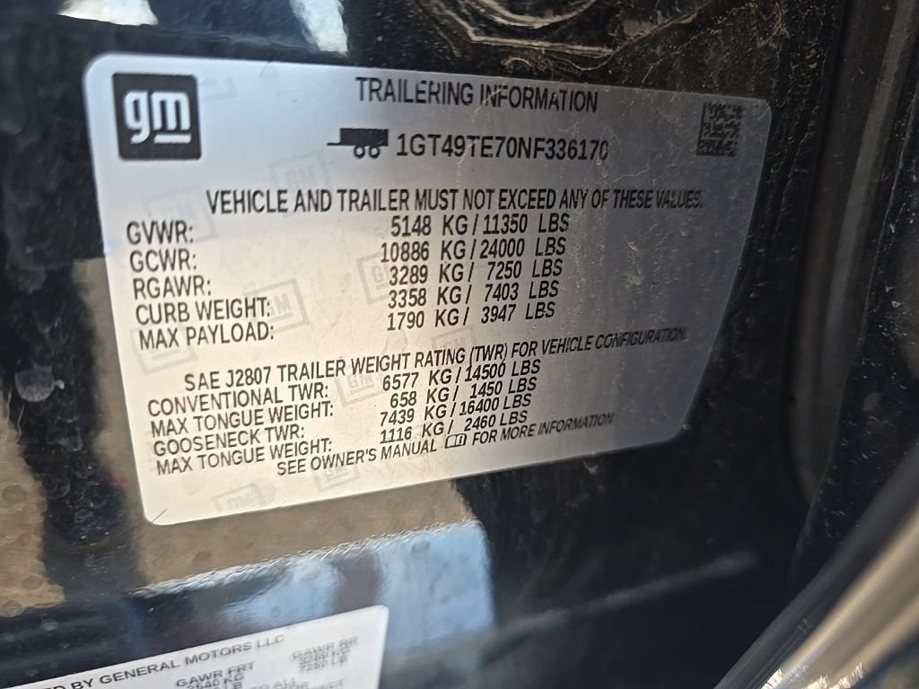 Used 2022 GMC Sierra 3500 SLE w/ SLE Convenience Package AWD/4WD image 14