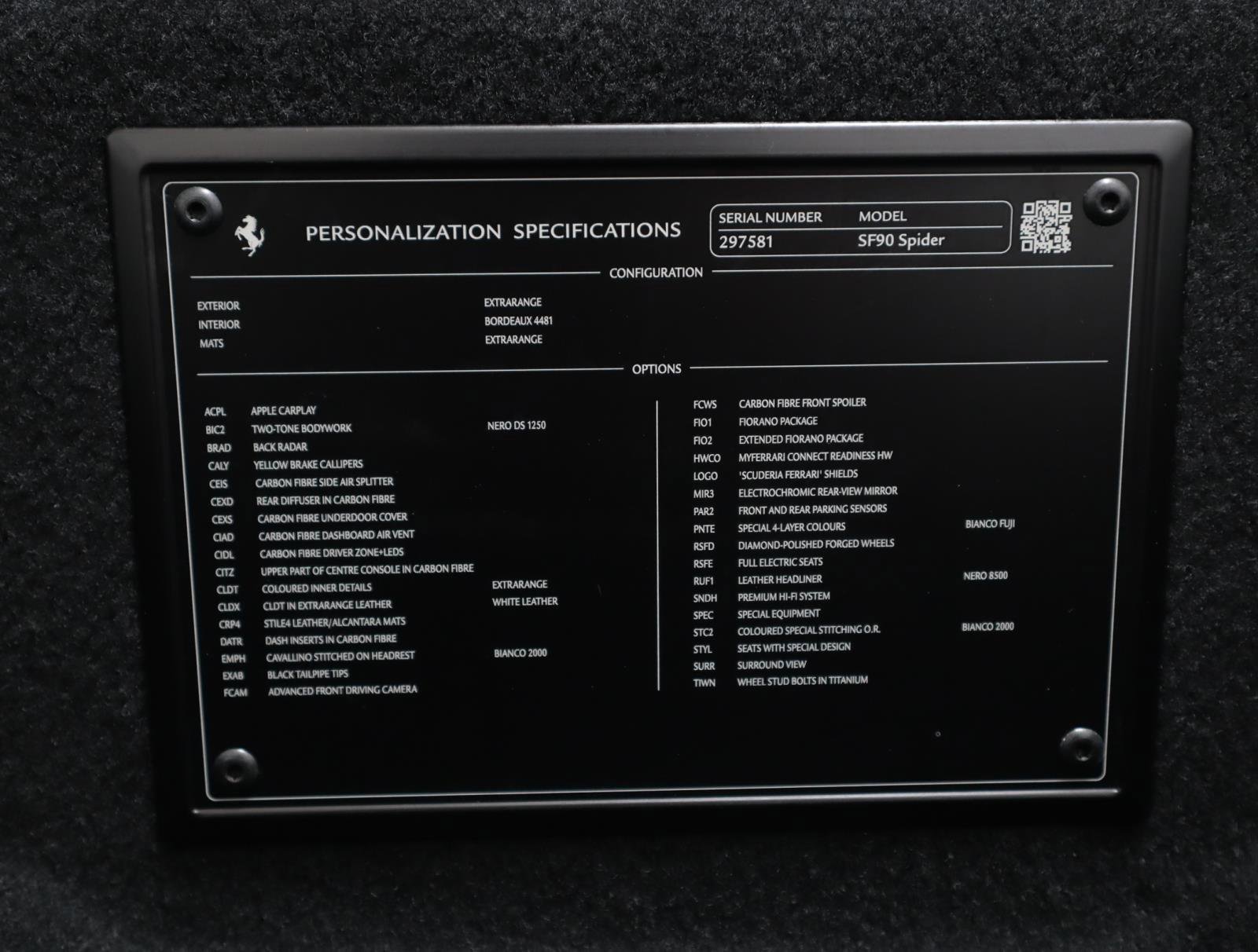 Certified 2023 Ferrari SF90 Spider image 23