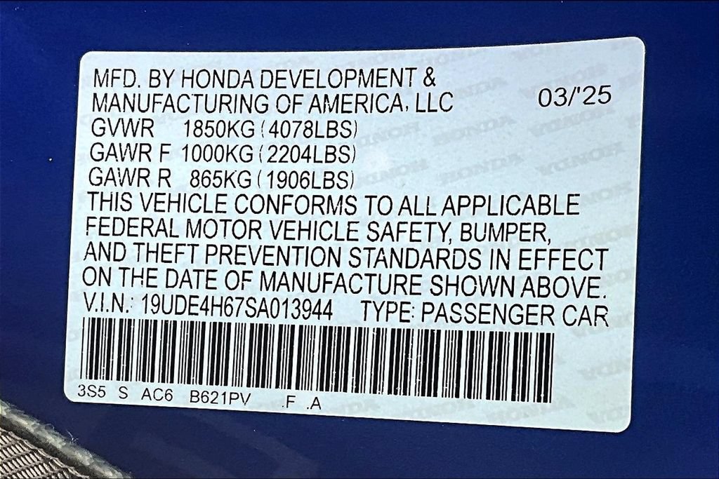 New 2025 Acura Integra A-Spec w/ Technology Package FWD image 23