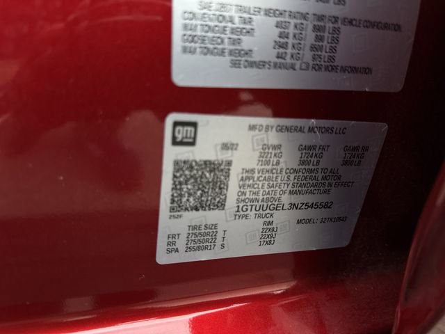 Used 2022 GMC Sierra 1500 Denali w/ Denali Reserve Package AWD/4WD image 35