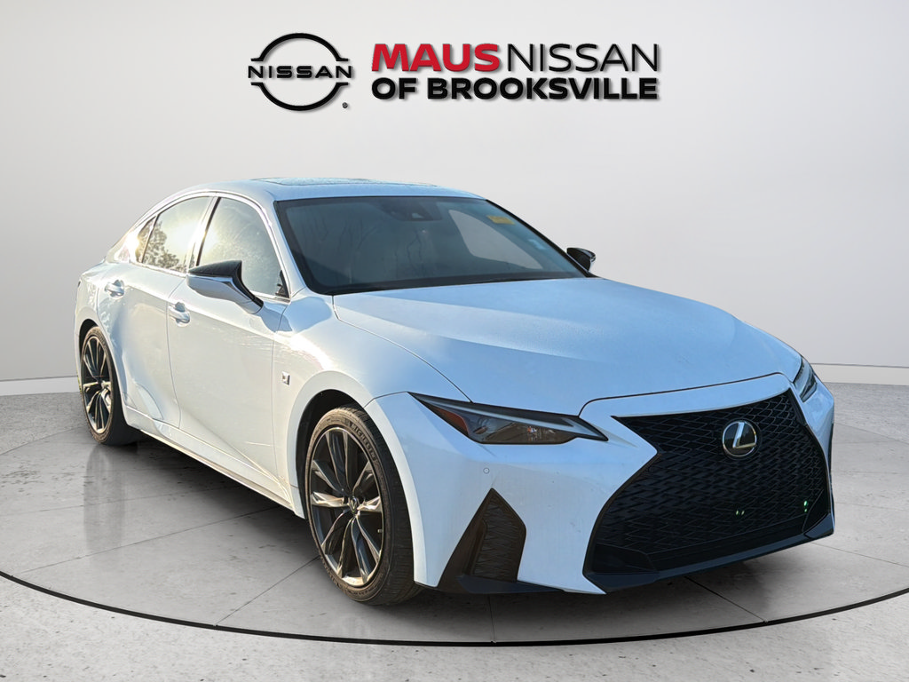 Used 2021 Lexus IS 350 F Sport w/ Navigation Package RWD image 1