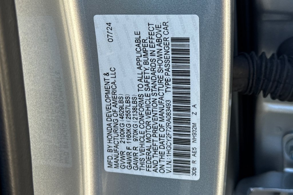 Certified 2024 Honda Accord Sport image 33