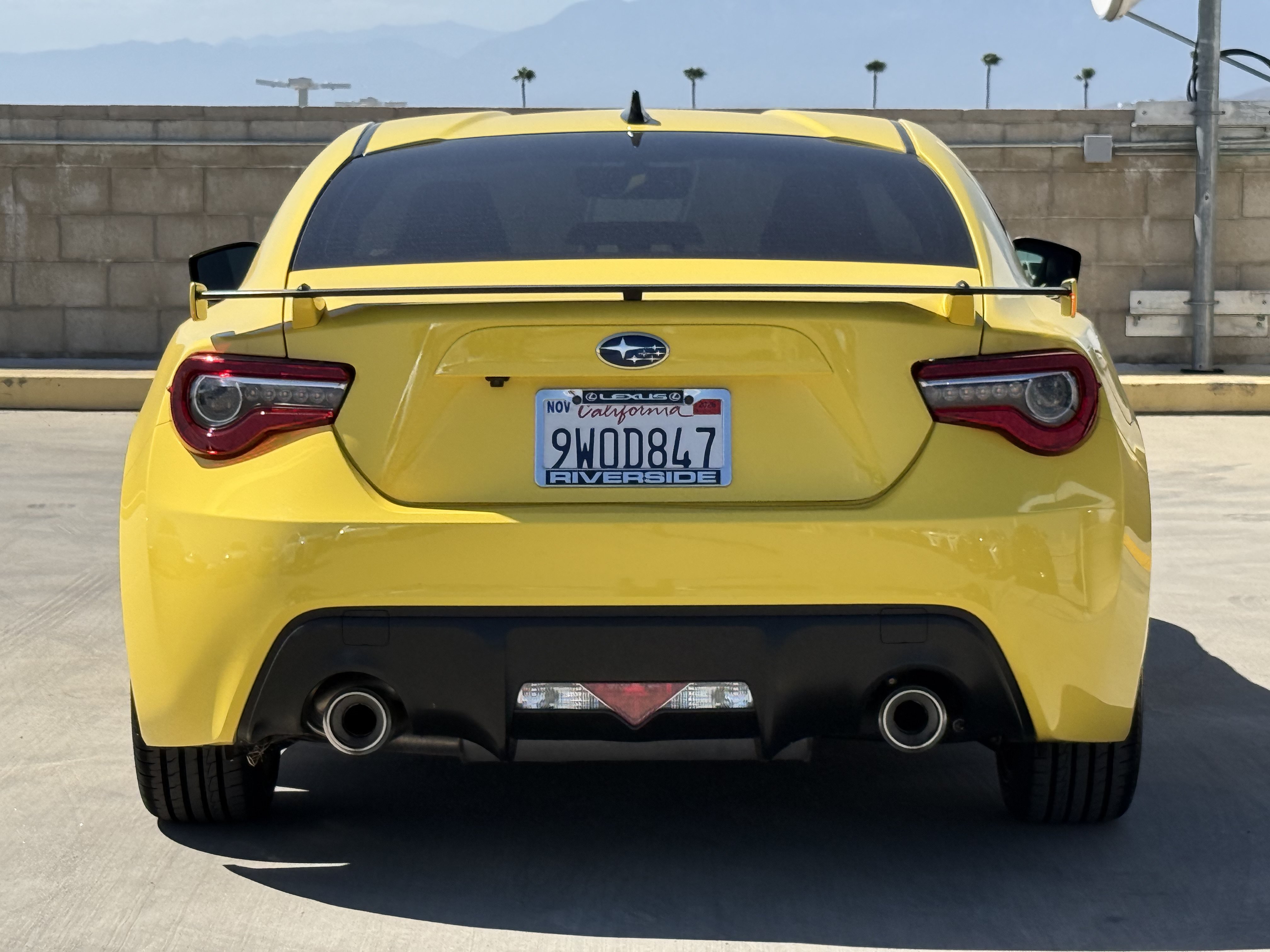 Used 2017 Subaru BRZ Series.Yellow RWD image 11
