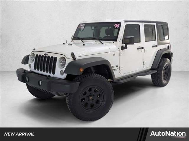 Used 2016 Jeep Wrangler Unlimited Sport w/ Connectivity Group