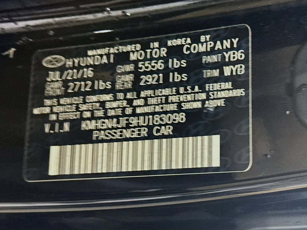 Used 2017 Genesis G80 5.0 Ultimate RWD image 42