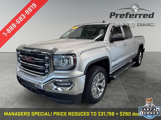 Certified 2018 GMC Sierra 1500 SLT w/ SLT Premium Package AWD/4WD image 12