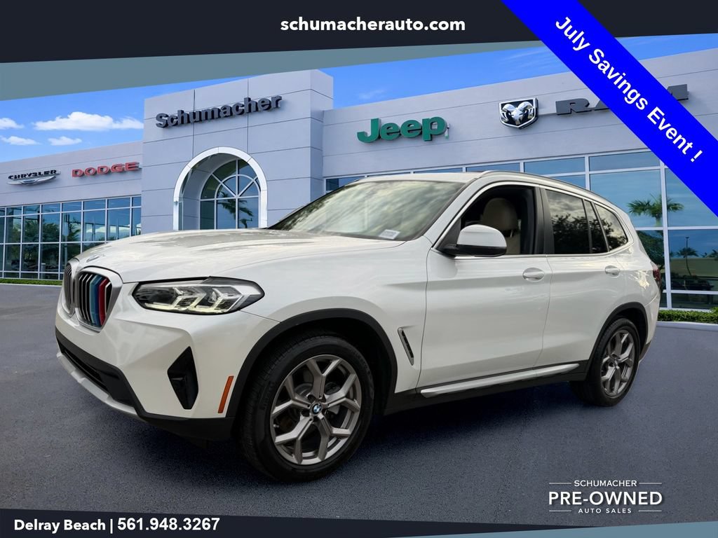 Used 2022 BMW X3 xDrive30i AWD/4WD image 3