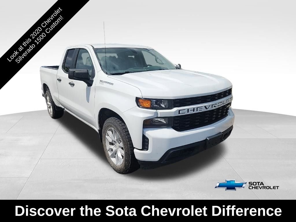 Used 2020 Chevrolet Silverado 1500 Custom w/ Trailering Package AWD/4WD 360° Tour