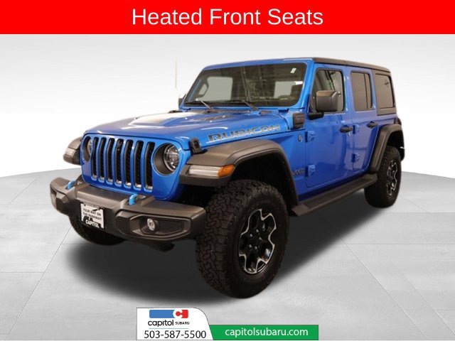 Used 2022 Jeep Wrangler Unlimited Rubicon 4xe w/ Cold Weather Group AWD/4WD image 6