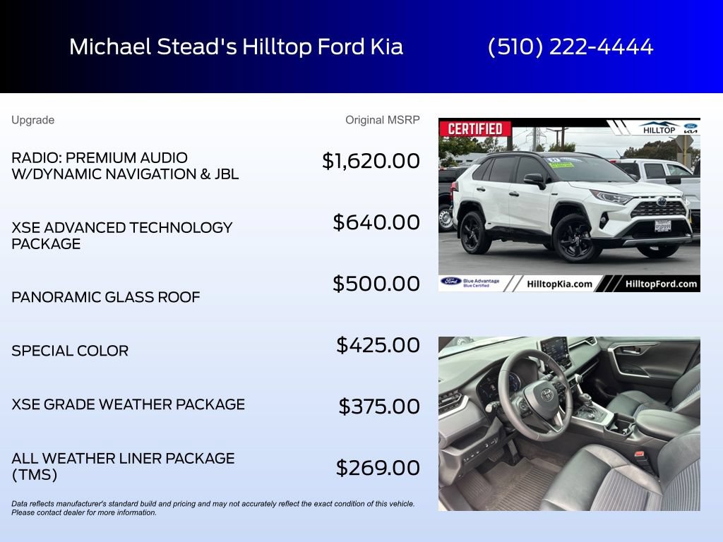 Used 2021 Toyota RAV4 XSE AWD/4WD image 5