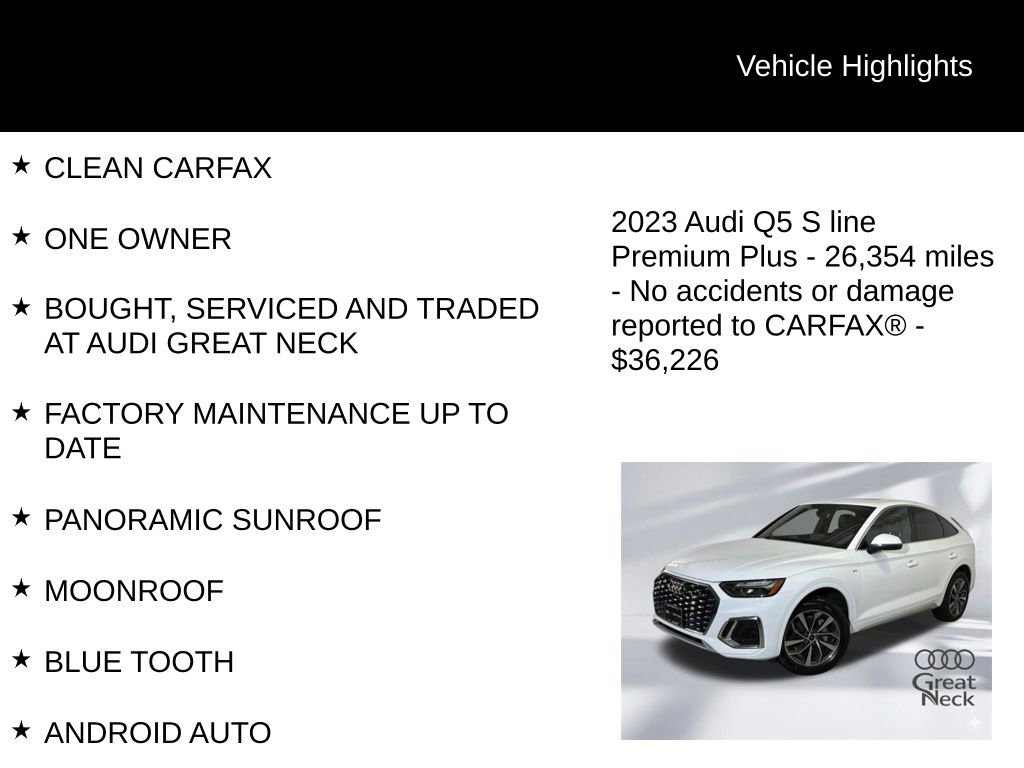 Used 2023 Audi Q5 2.0T Premium Plus w/ Premium Plus Package AWD/4WD image 9