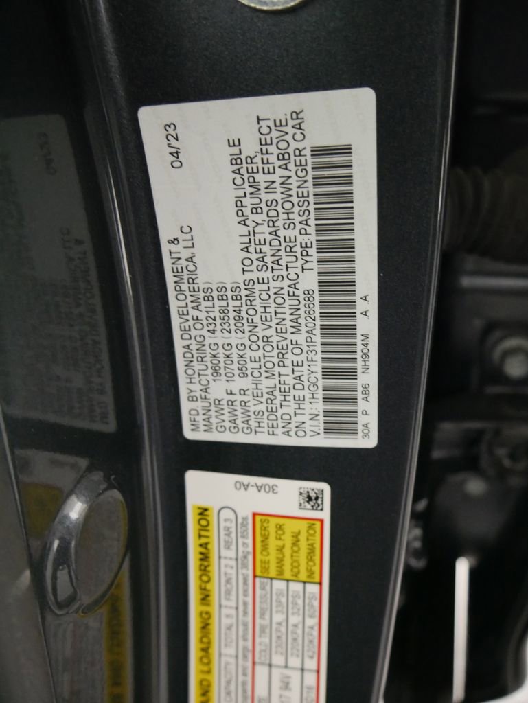 Used 2023 Honda Accord EX image 19