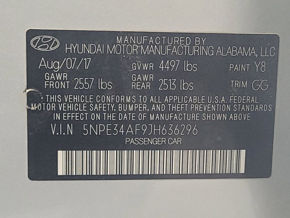 Used 2018 Hyundai Sonata SEL w/ Cargo Package FWD image 33