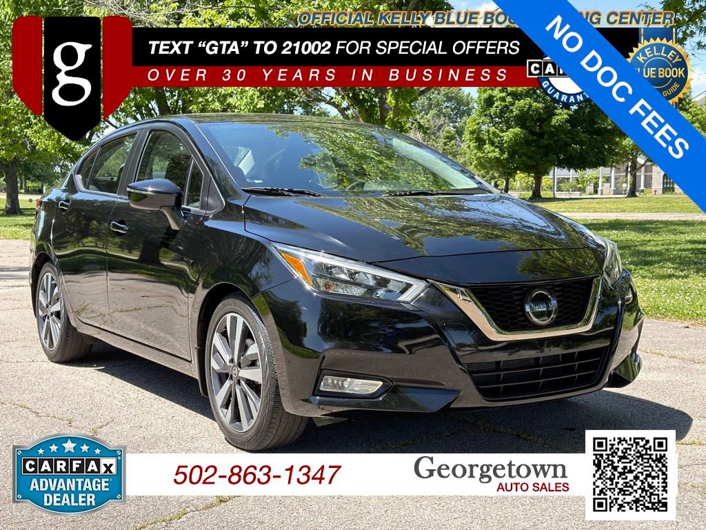 Used 2020 Nissan Versa SR w/ Convenience Package FWD image 1