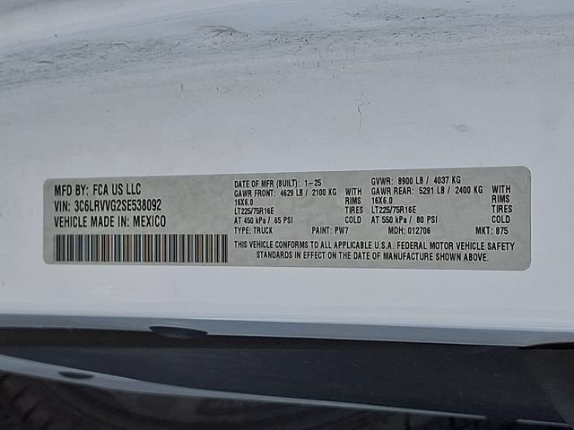 Used 2025 RAM ProMaster 2500 w/ U-Haul Equipment Group FWD image 29