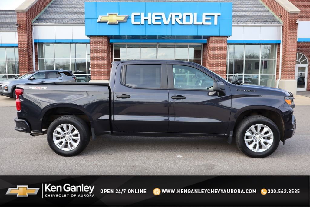 Used 2023 Chevrolet Silverado 1500 Custom w/ LPO, Dark Essentials Package image 1