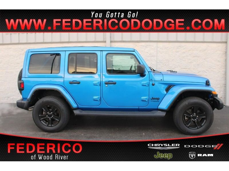 Used 2022 Jeep Wrangler Unlimited Sahara image 1