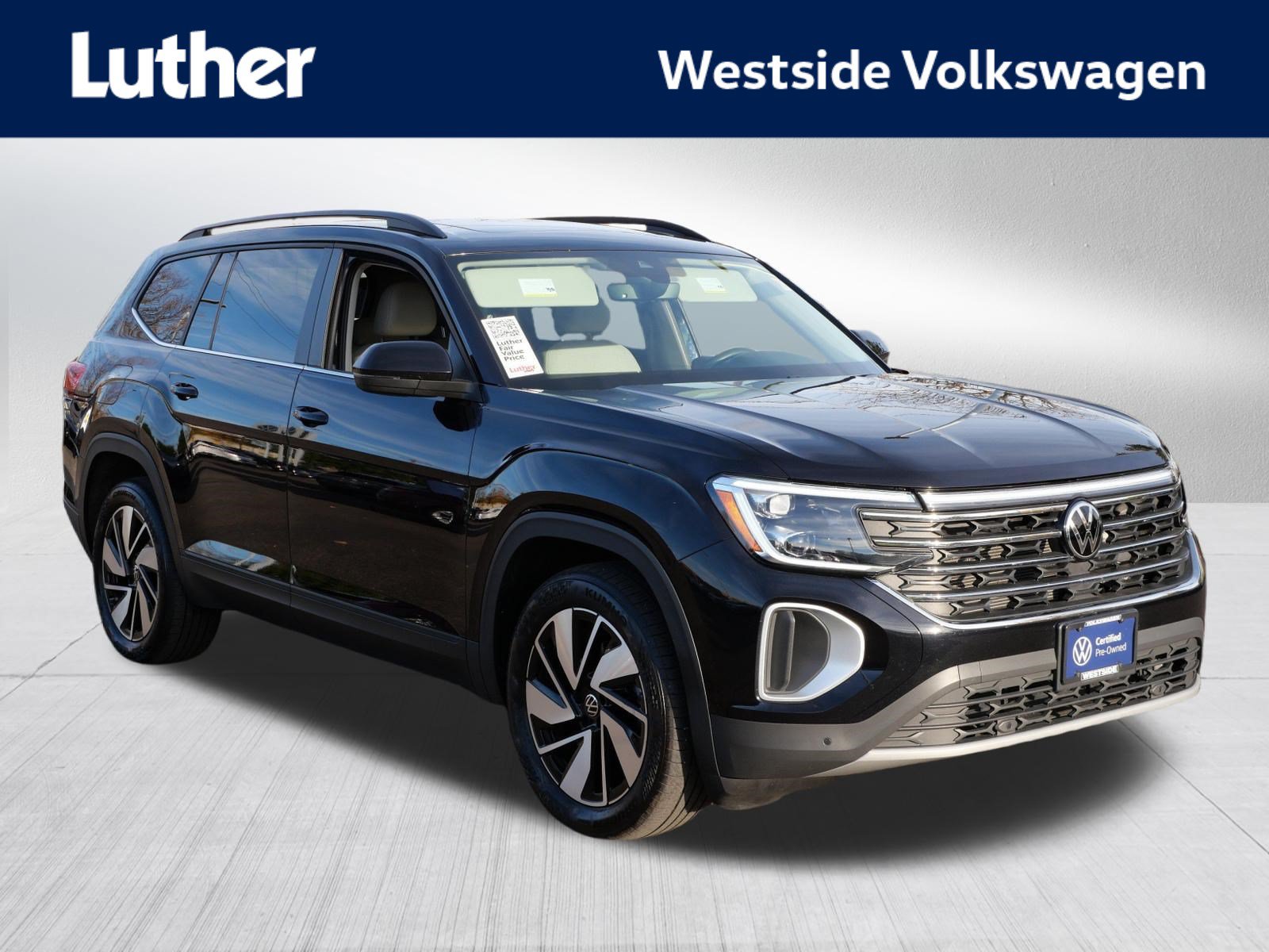 Certified 2024 Volkswagen Atlas SE w/ Panoramic Sunroof Package