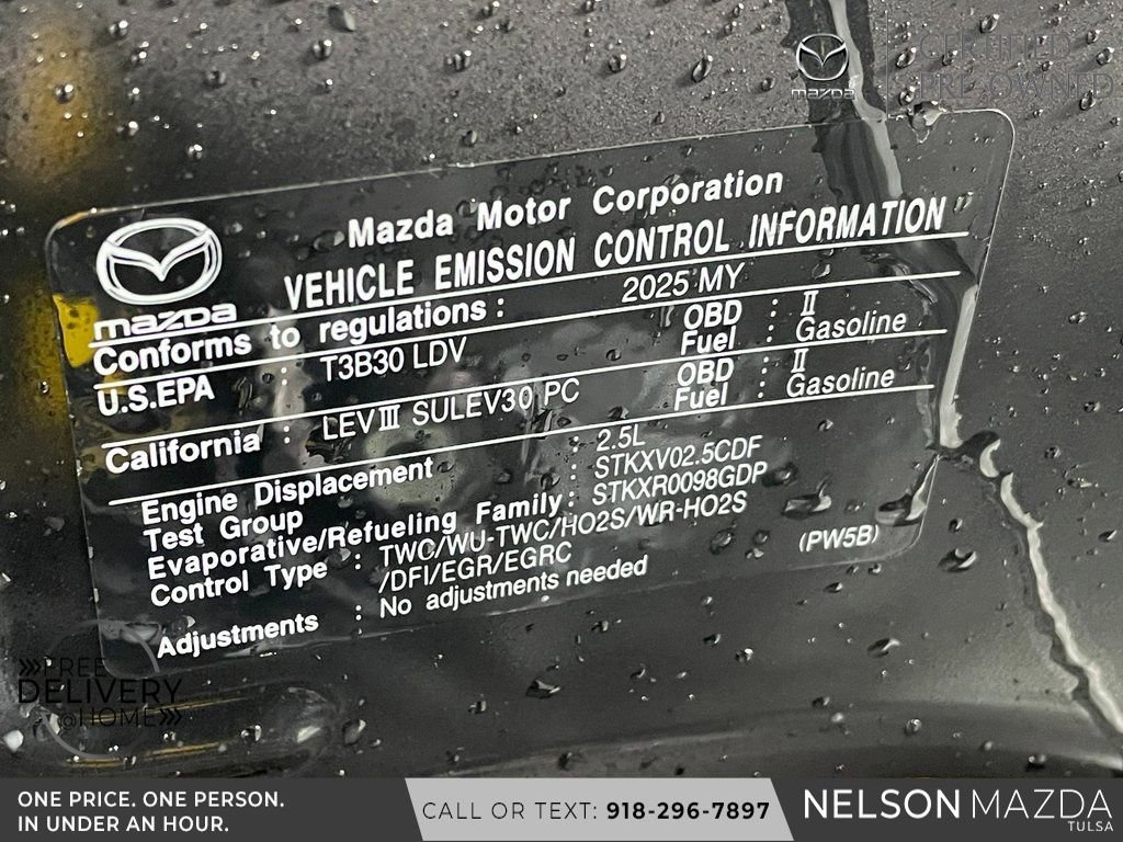 Certified 2025 MAZDA MAZDA3 s Sport image 52